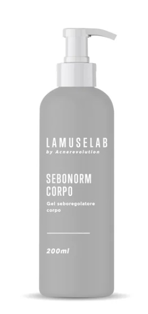 LaMuseLab - Sebonorm Corpo Gel Seboregolatore Pelle Grassa Confezione 200 Ml