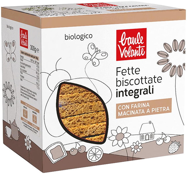 Baule Volante Fette Biscottate Integrali 300 g