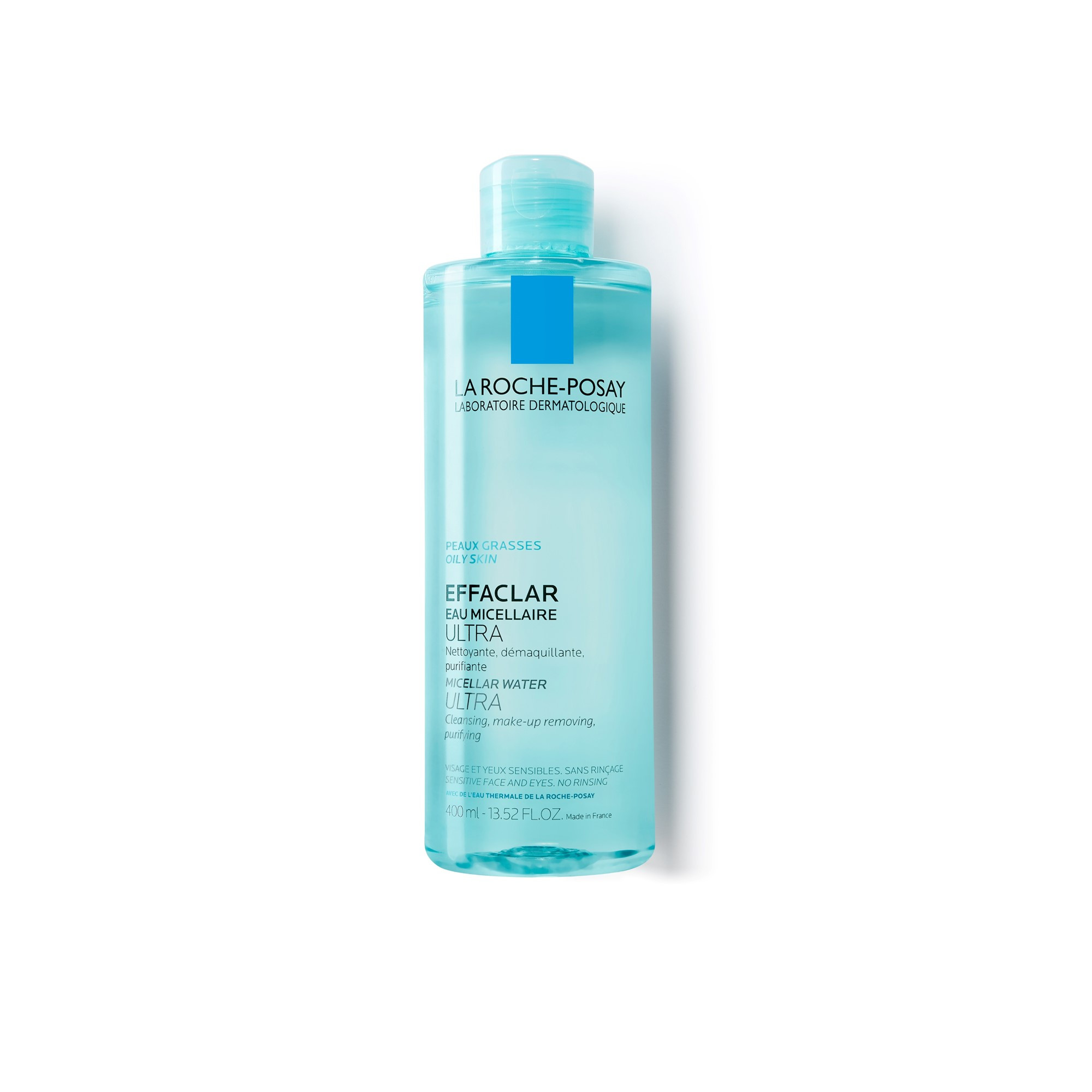La Roche-Posay Effaclar - Acqua Micellare UItra Per Pelle Mista, Grassa O A Tendenza Acneica 400 ml