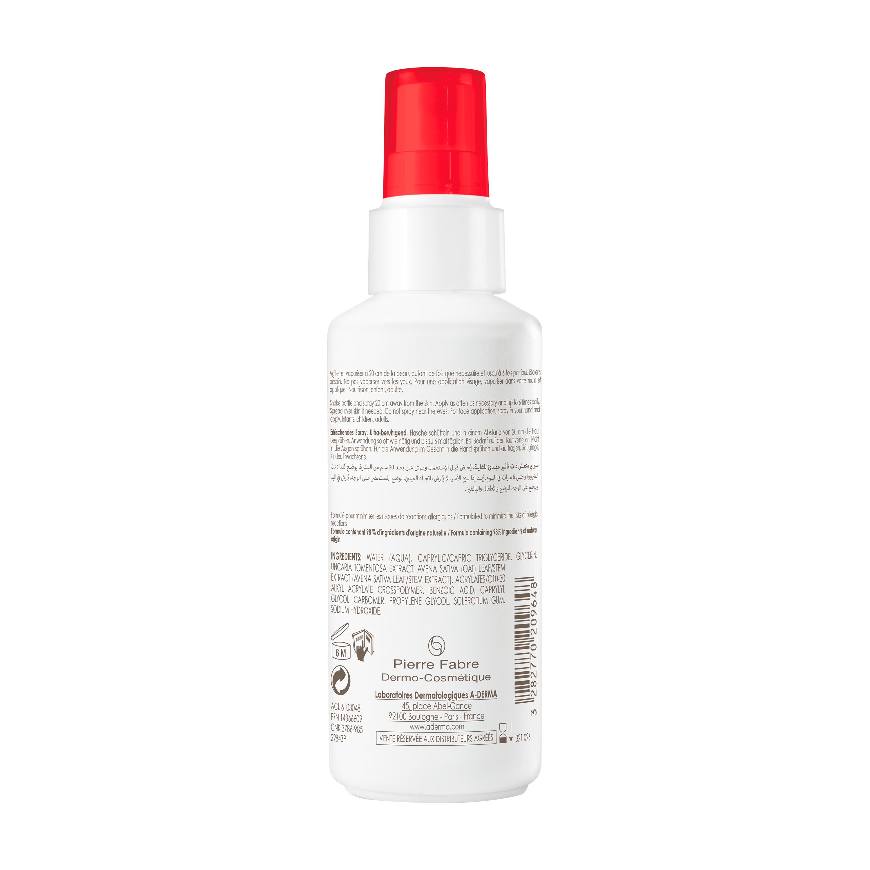 A-Derma Cutalgan - Spray Rinfrescante Ultra-Lenitivo 100 ml