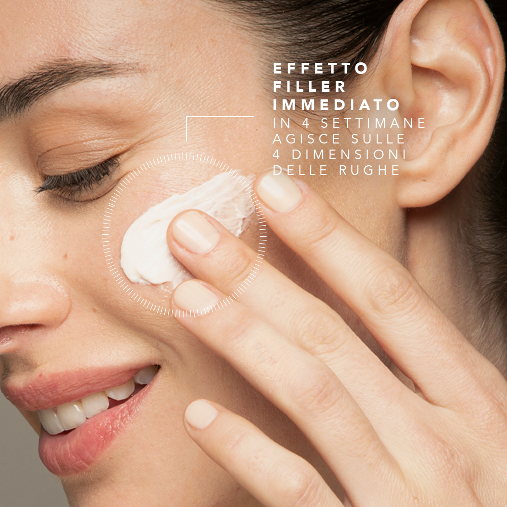 Somatoline SkinExpert, Lift Effect 4D Crema Giorno Filler Antirughe, Trattamento Viso   Anti-età,  Acido Ialuronico   50ml