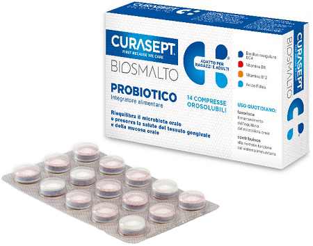 BIOSMALTO Probiotico 14 Cpr
