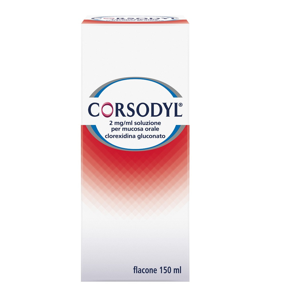 Corsodyl Collutorio Disinfettante Cavo Orale Prima Dopo Estrazioni Denti Antiplacca No Alcool 150ml Corsodyl Collutorio Disinfettante Cavo Orale Prima Dopo Estrazioni Denti Antiplacca No Alcool 150ml