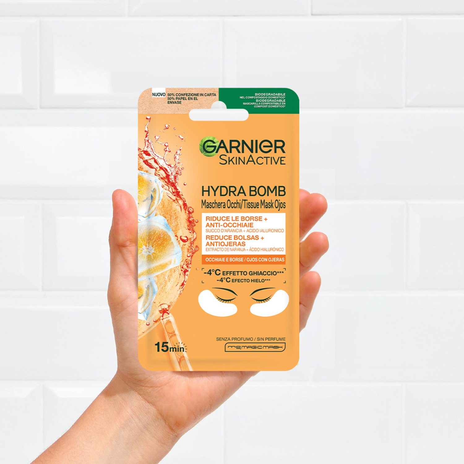 GARNIER MASCHERA TESSUTO ORANG