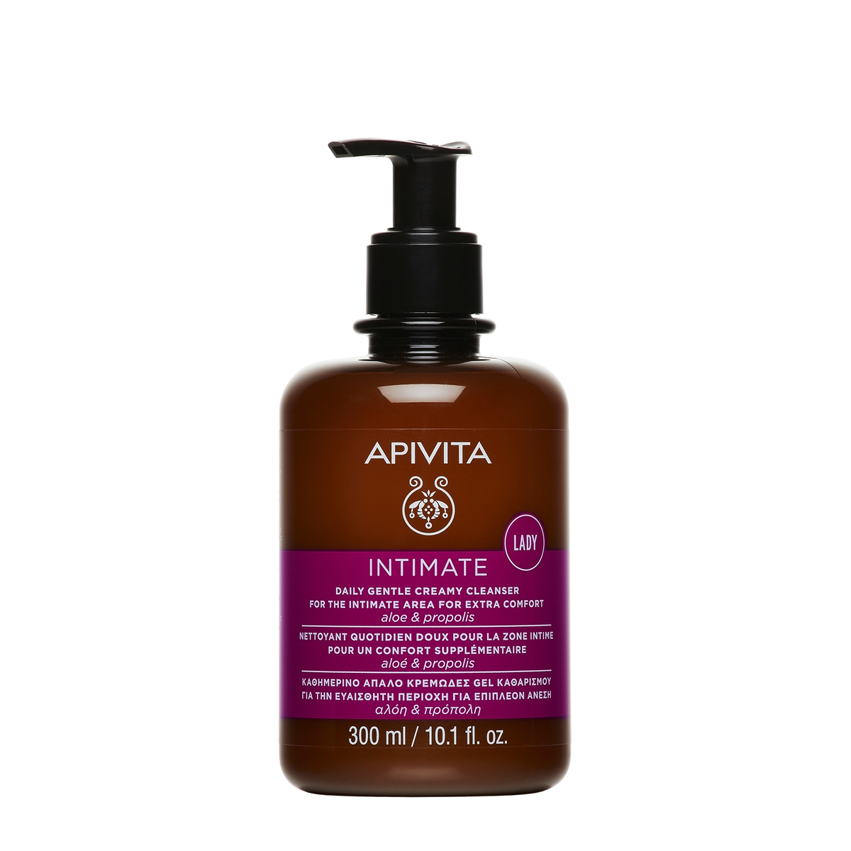 Apivita Intimate Lady - Detergente Delicato Per Secchezza Intima E Menopausa 300 ml