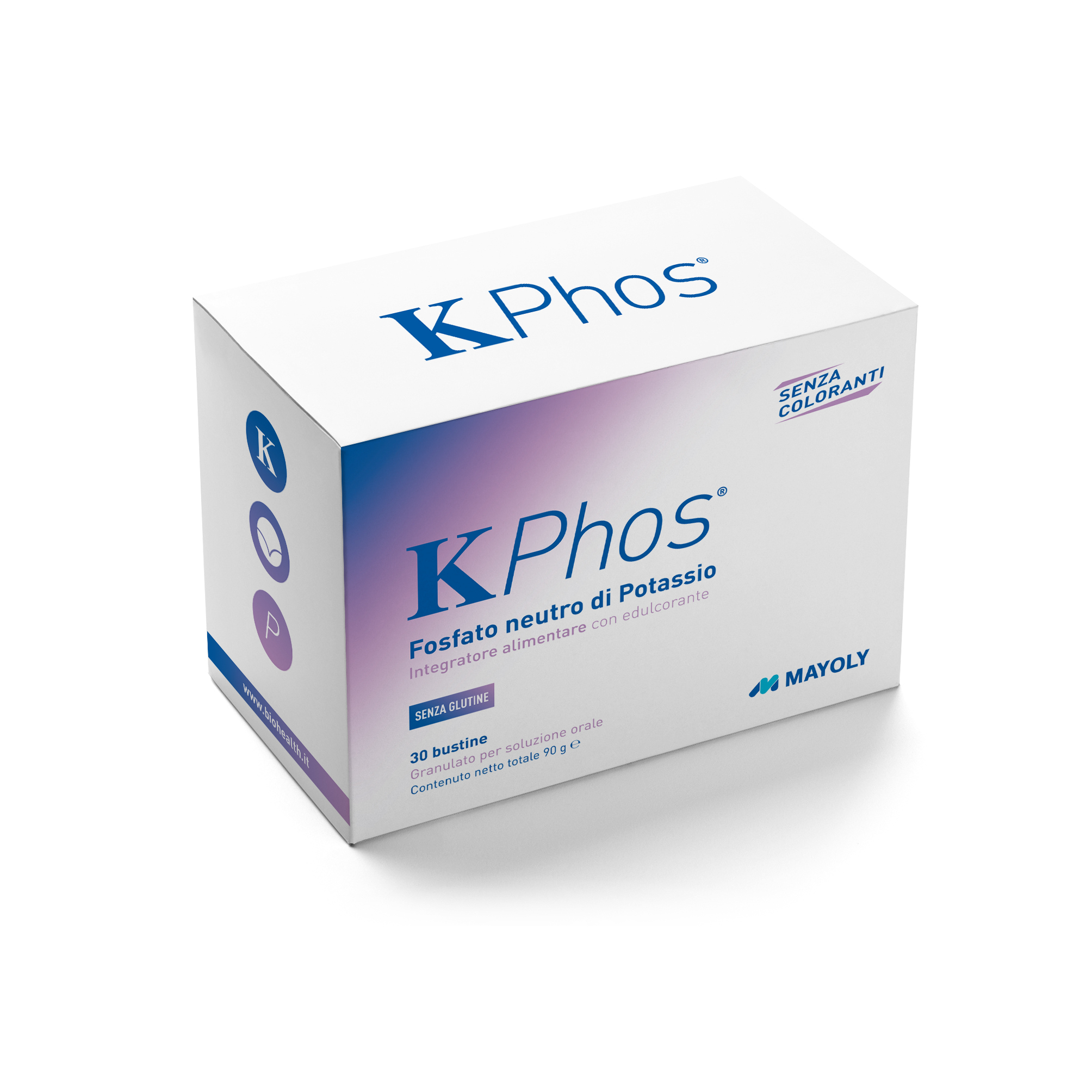 Kphos Integrstore di Fosfato Neutro Di Potassio 30 Bustine