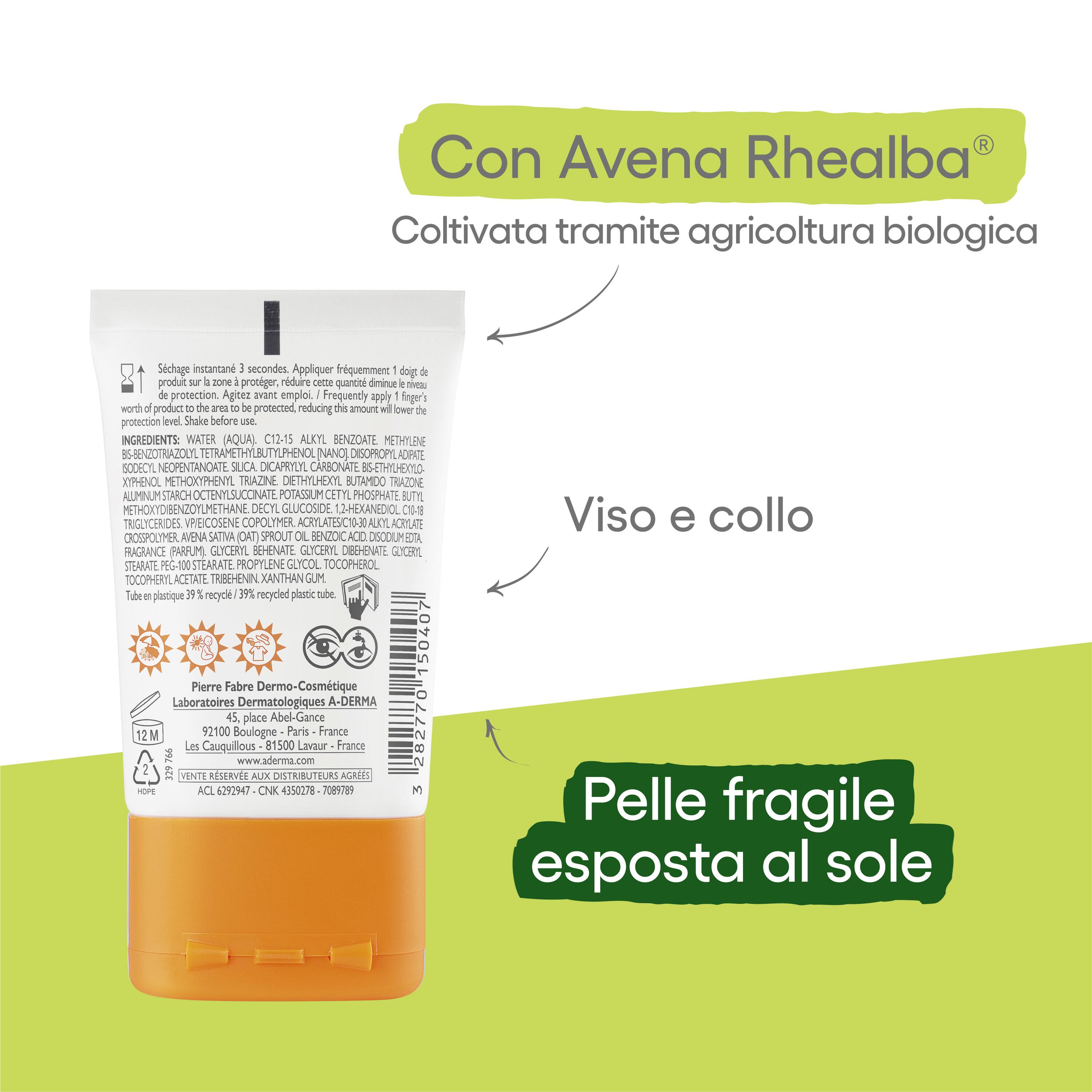 A-Derma Protect - Fluido Solare Invisibile SPF50+ Pocket 30 ml 