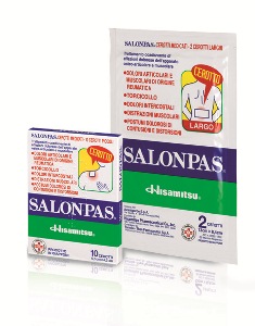 Salonpas Antidolorifico 10 Cerotti Medicati Piccoli 6,5cmx4,2cm