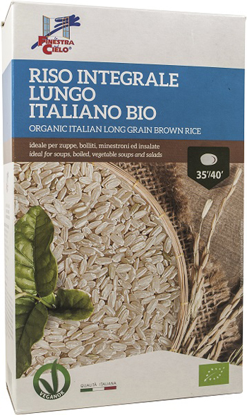FSC RISO SEMINTEGRALE TONDO BIO 1000 G