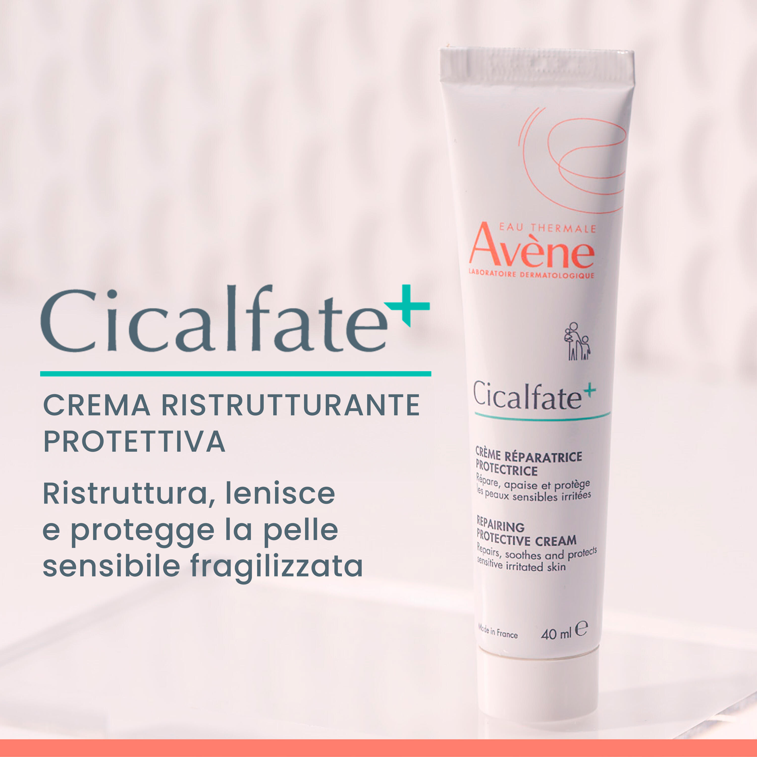 Avène Cicalfate+ - Crema Ristrutturante Protettiva Per Pelle Fragilizzata 40 ml