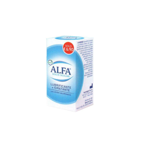 Alfa Gocce Oculari Lubrificanti Idratanti Acido Ialuronico 10 ml