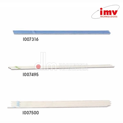 GUAINA FECONDAZIONE ARTIFICIALE BOVINI UNIVERSALE TAGLIATA TAPPO VERDE 50PZ  (REF. 007495/029994) - IMV