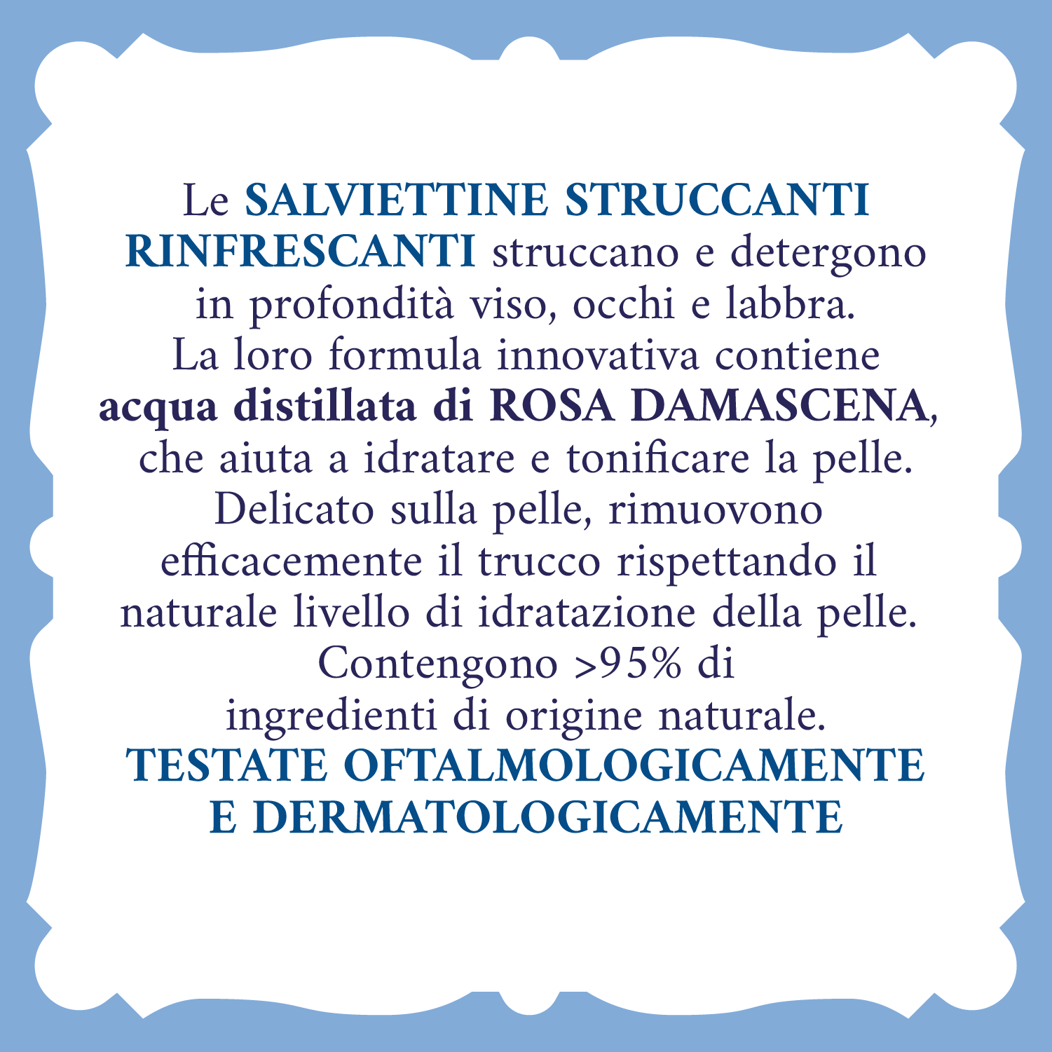 Acqua Alle Rose - 15 Salviettine Rinfrescanti Per Pelli Normali