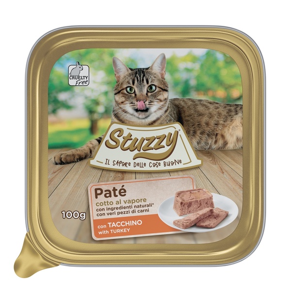 STUZZY CAT PATE' TACCHINO 100G