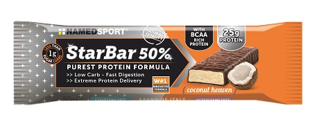 STARBAR 50% PROTEIN COCONUT HEAVEN 50 G STARBAR 50% PROTEIN COCONUT HEAVEN 50 G