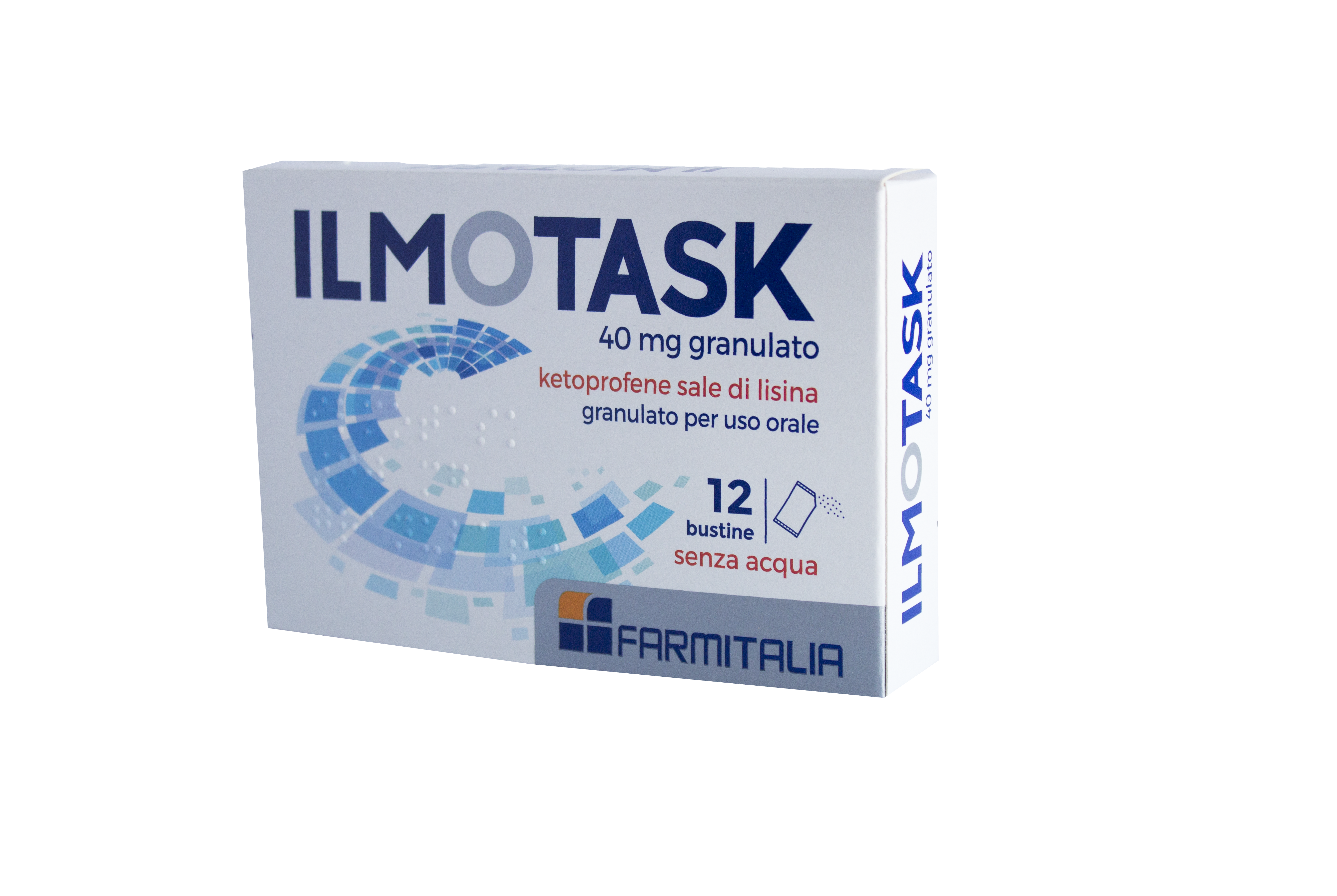 ILMOTASK Ketoprofene in Granulato orosolubile 10 bust 40mg [Equivalente okitask bustine]