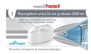 Medipresteril Raccoglitore Urina 24h 1 Pezzo Medipresteril Raccoglitore Urina 24h 1 Pezzo
