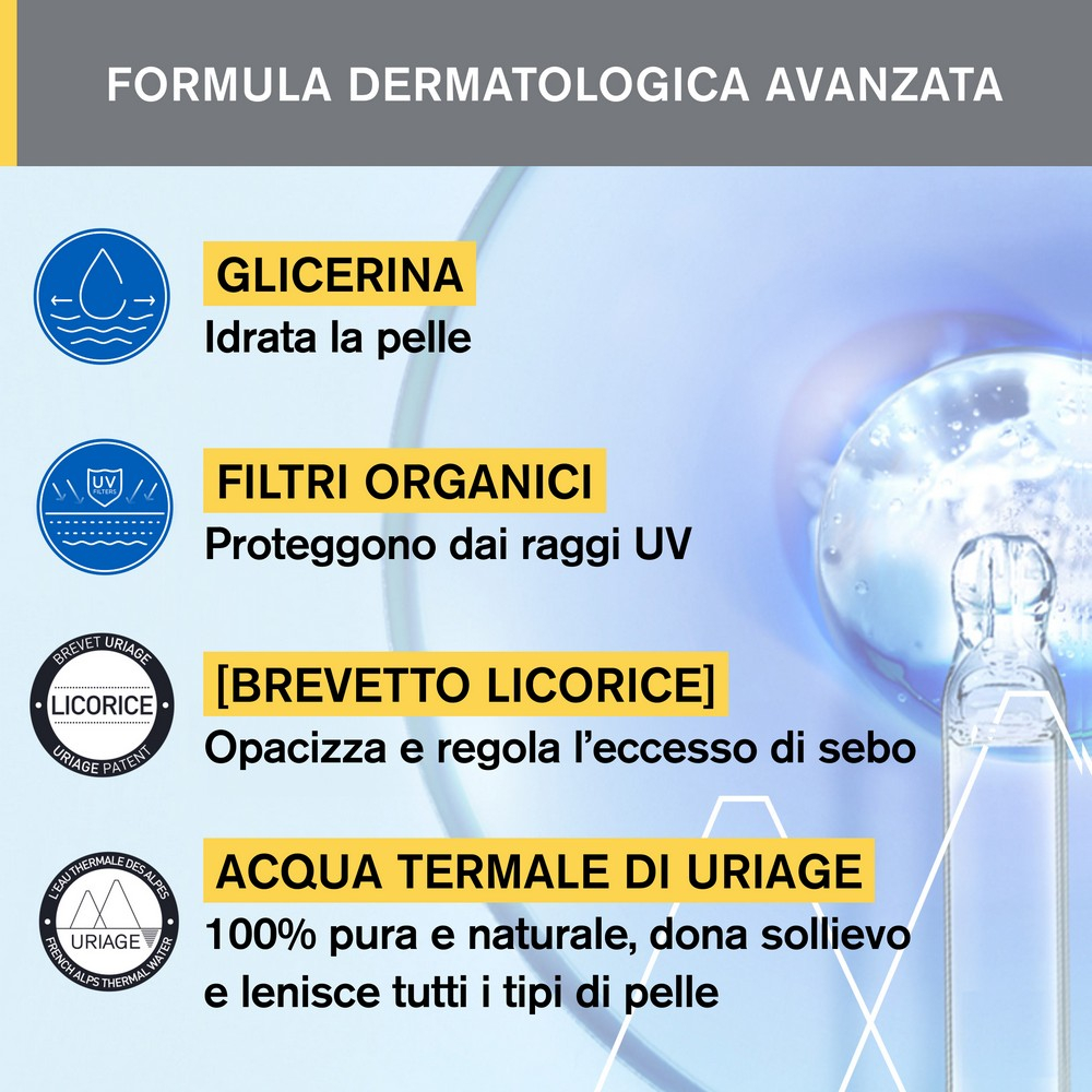 Uriage Bariesun Fluido solare opacizzante - 50ML Uriage Bariesun Fluido solare opacizzante - 50ML