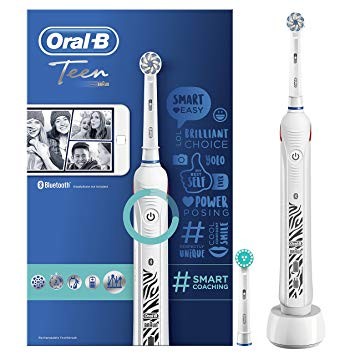 Oral-B Spazzolino Elettrico Ricaricabile Smart Teen Bianco Oral-B Spazzolino Elettrico Ricaricabile Smart Teen Bianco