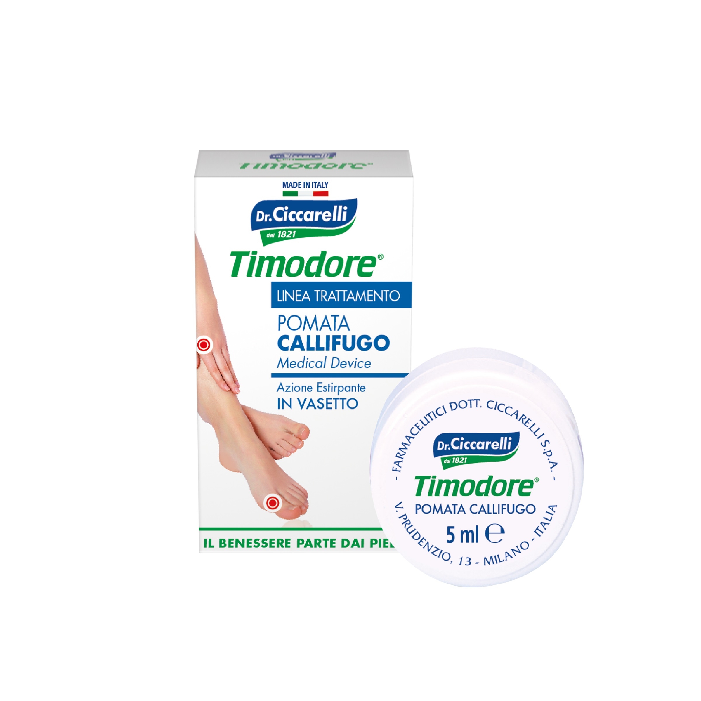 Ciccarelli Callifugo Pomata in Vasetto 5 ml