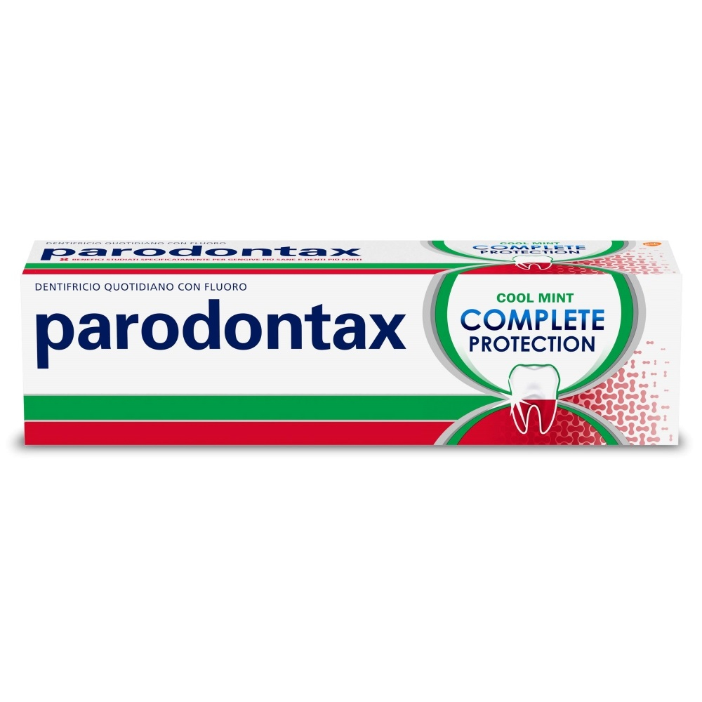 Parodontax Complete Protection Dentifricio Fluoro Bicarbonato di Sodio Igiene Dentale Cool Mint 75ml Parodontax Complete Protection Dentifricio Fluoro Bicarbonato di Sodio Igiene Dentale Cool Mint 75ml