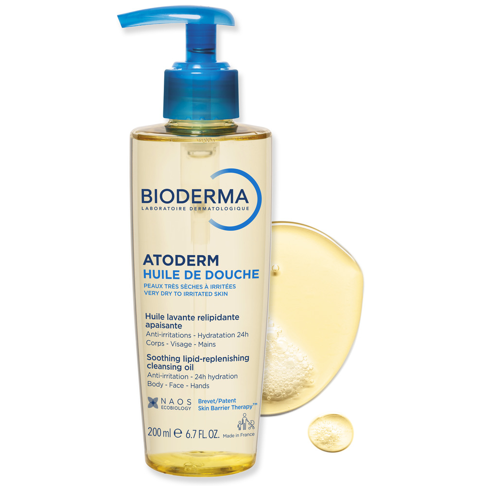Bioderma Atoderm Huile De Douche - Olio Detergente Ultra-Nutriente Per Pelle Molto Secca 200 ml