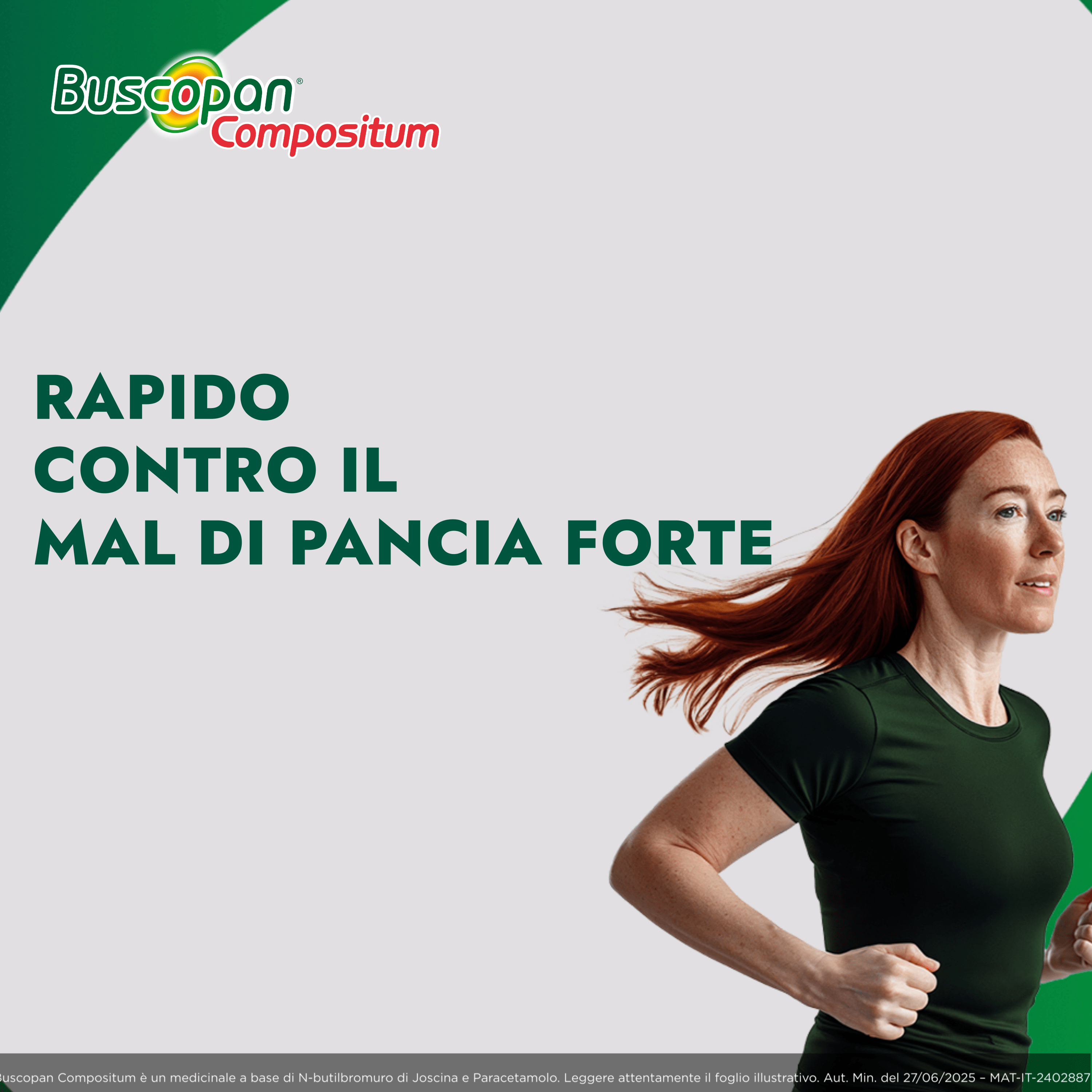 Buscopan Compositum 10 mg + 500 mg - 20 Compresse Rivestite Contro Dolori Forti E Crampi Addominali