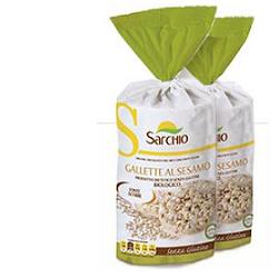 Sarchio Gallette Sesamo Senza Glutine 100 g Sarchio Gallette Sesamo Senza Glutine 100 g