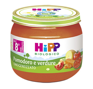 Hipp Biologico Baby Sugo Pomodoro E Verdure 2x80g Hipp Biologico Baby Sugo Pomodoro E Verdure 2x80g