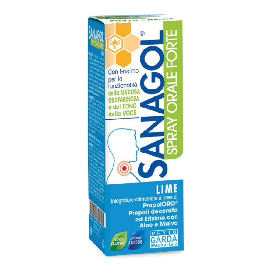 Sanagol Spray Forte Propoli Gusto Limone Integratore 20 ml