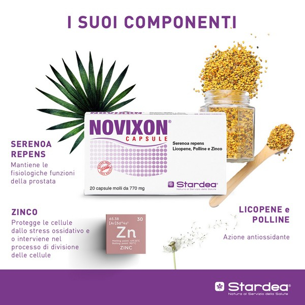 Novixon Integratore Benessere Prostata 20 Capsule Softgel Novixon Integratore Benessere Prostata 20 Capsule Softgel