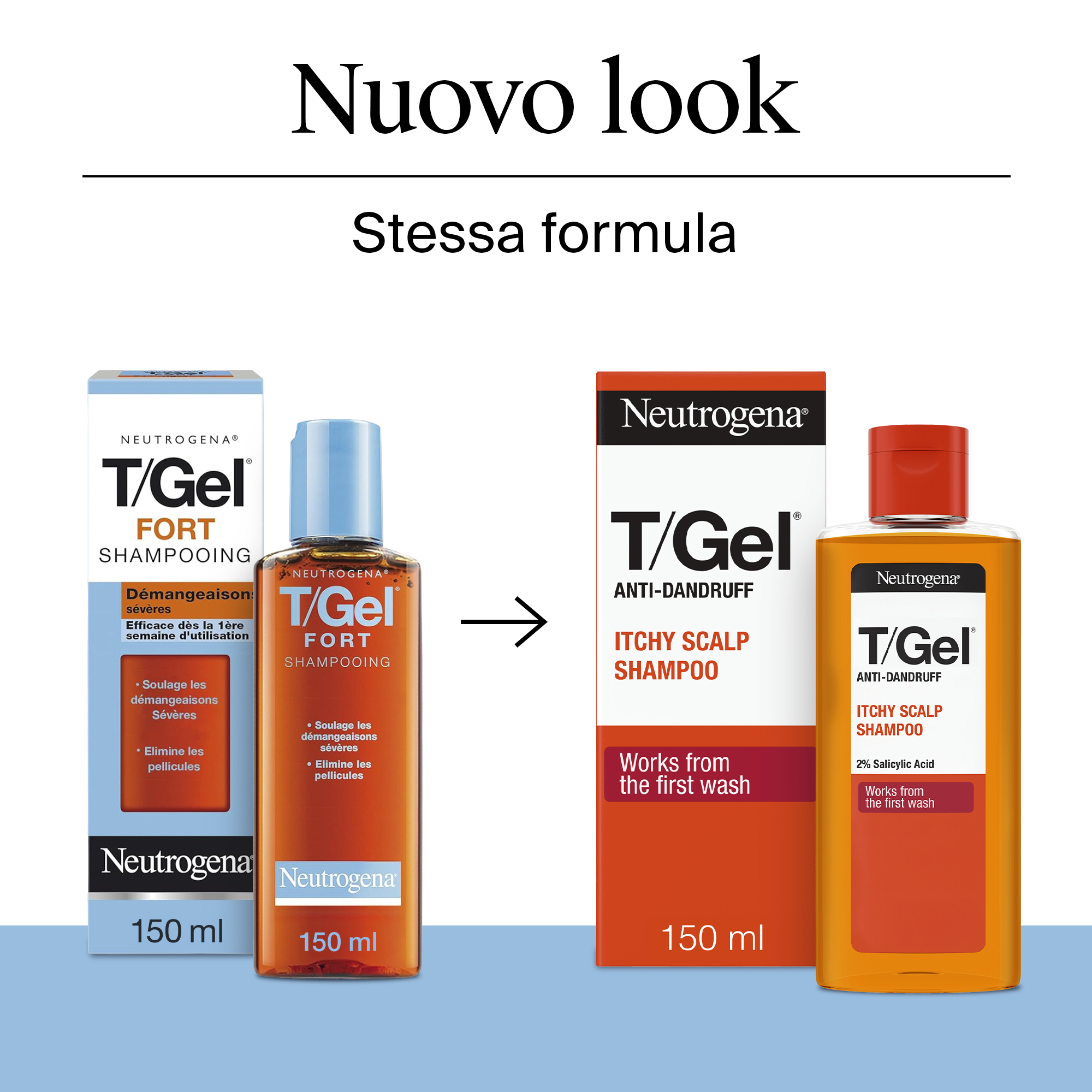 Neutrogena T/Gel - Shampoo Antiforfora Forte Per Adulti 150 ml