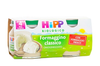 Hipp Biologico Omogeneizzato Formaggino Classico 2x80g Hipp Biologico Omogeneizzato Formaggino Classico 2x80g