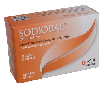 Sodioral - Alimento a fini medici speciali per reidratazione - 8 bustine