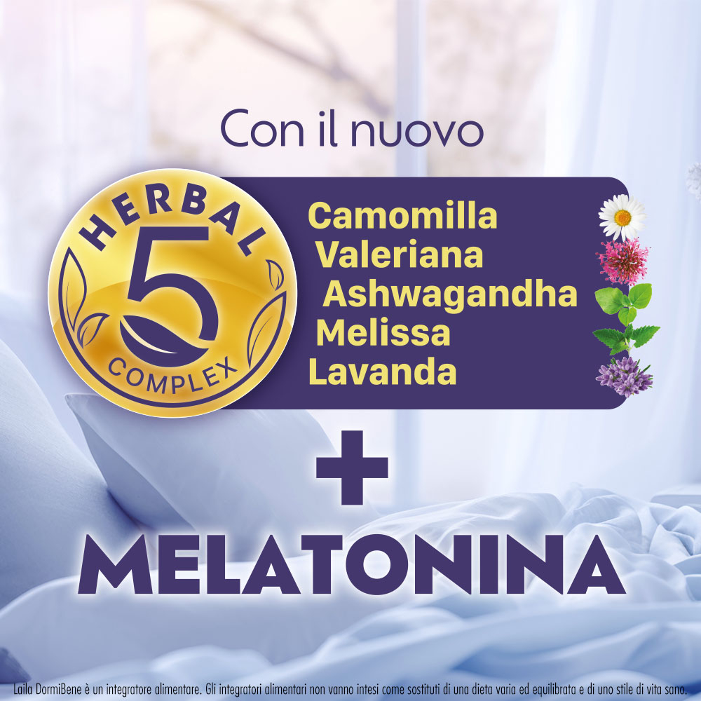 Laila DormiBene per il sonno 60 pastiglie gommose -SCADENZA SETTEMBRE 2025 Laila DormiBene per il sonno 60 pastiglie gommose -SCADENZA SETTEMBRE 2025