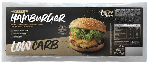 LOW CARB BUN SESAMO 2PZ 85G