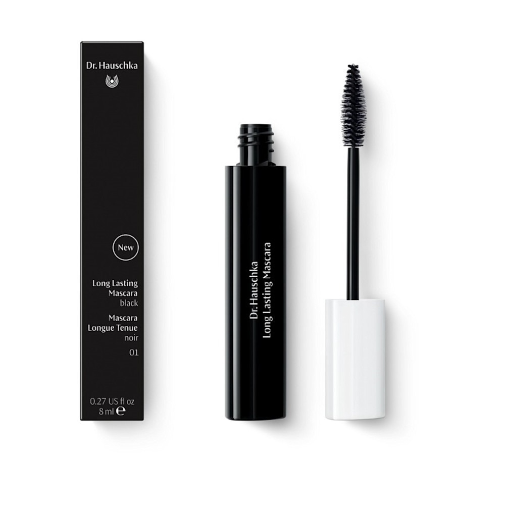 Dr Hauschka Mascara Long Lasting Black Effetto Volumizzante 8ml