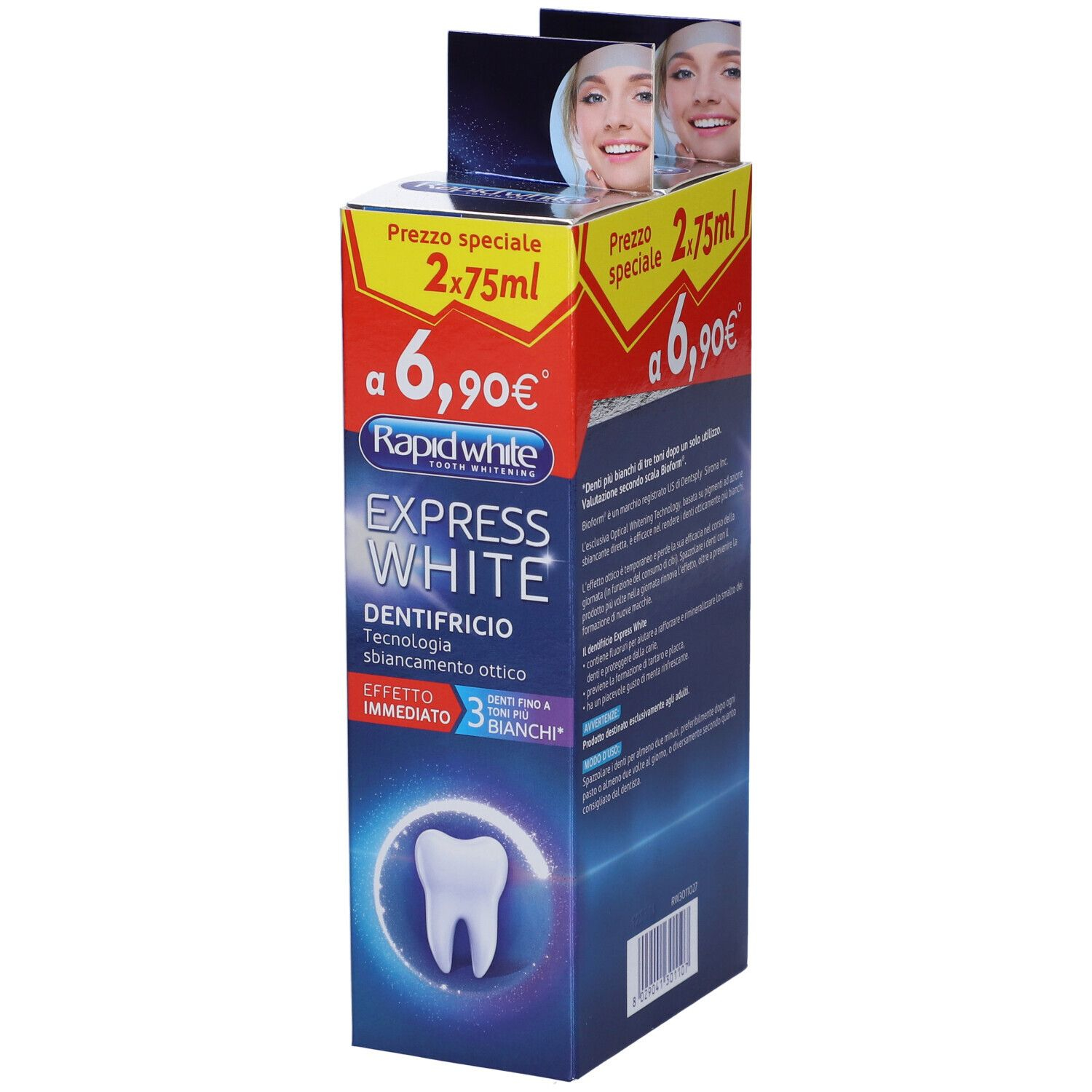 RAPID WHITE BIPACK DENTIF EXPR RAPID WHITE BIPACK DENTIF EXPR