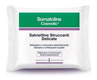 Somatoline Cosmetic Salviettine Struccanti Delicate
