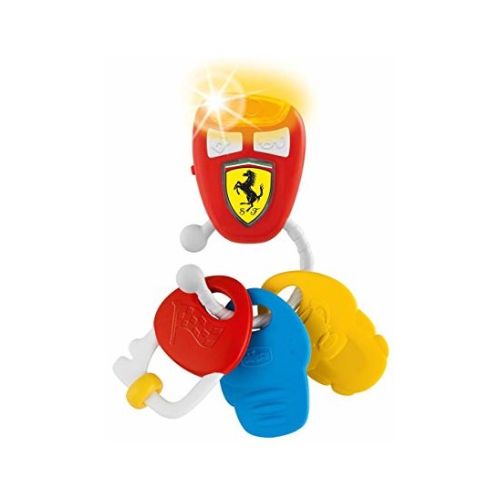 Chicco Chiavi Elettroniche Scuderia Ferrari 3m+ Chicco Chiavi Elettroniche Scuderia Ferrari 3m+