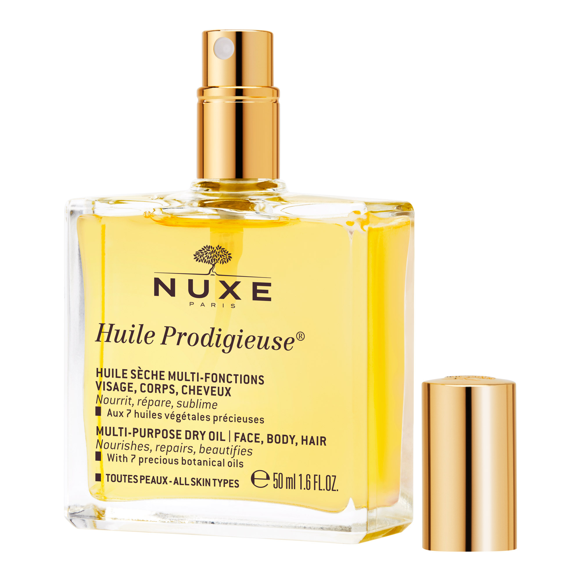 Nuxe Huile Prodigieuse Olio Secco Viso Corpo Capelli Spray 50 ml