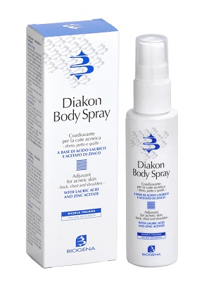 Diakon Body Spray Trattamento Pelle Acneica 75 ml Diakon Body Spray Trattamento Pelle Acneica 75 ml