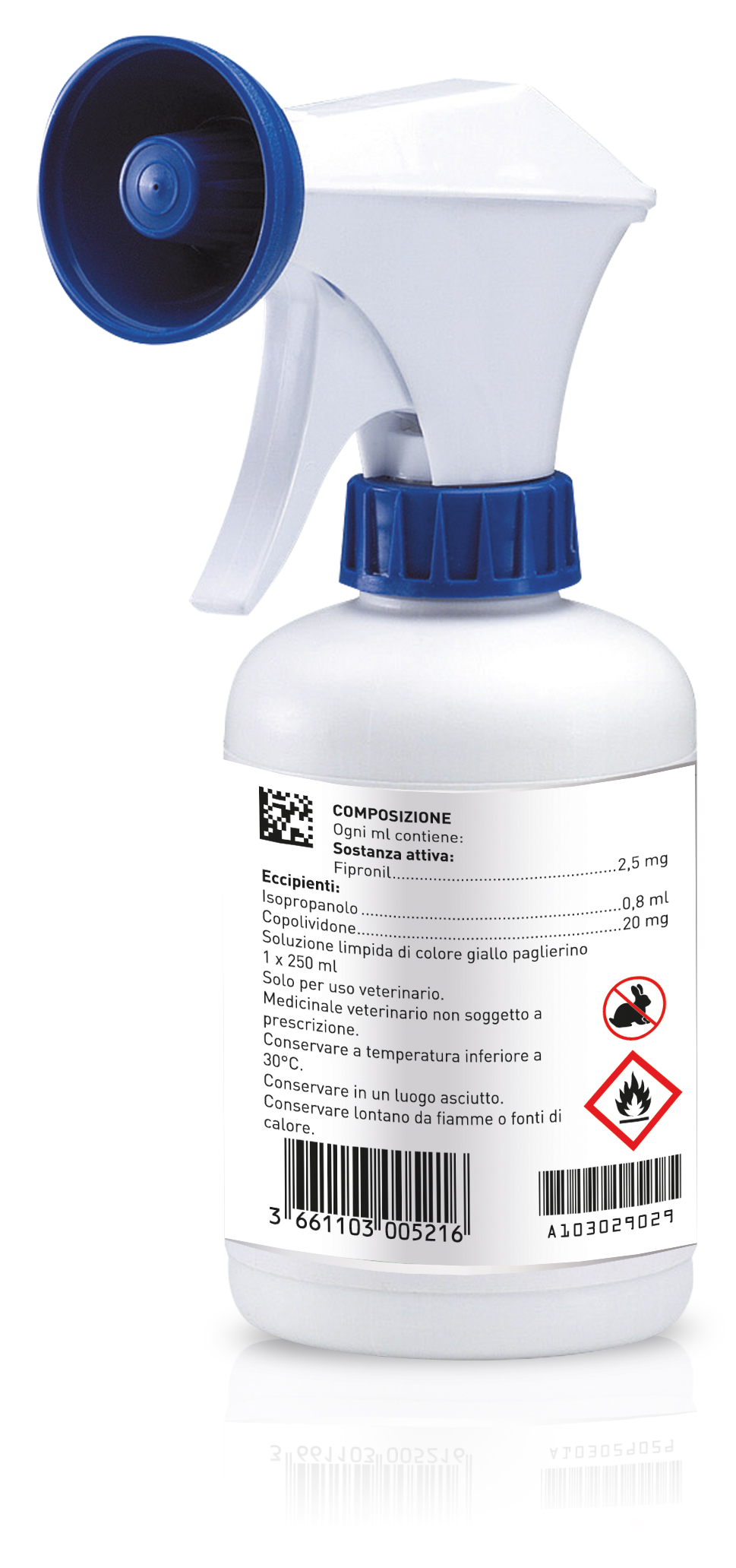 Frontline Spray 250ml, Protegge Cani, Gatti e Cuccioli dal Secondo Giorno di Vita Da Pulci, Zecche E Pidocchi