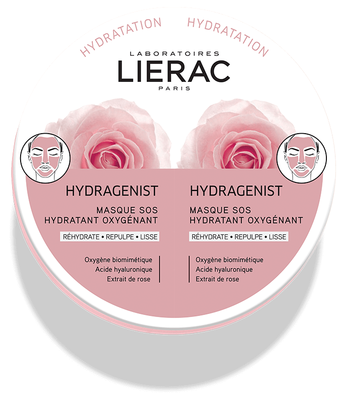 Lierac Maschera Viso Duo Hydragenist SOS Idratante Ossigenante 2X6 mL Lierac Maschera Viso Duo Hydragenist SOS Idratante Ossigenante 2X6 mL