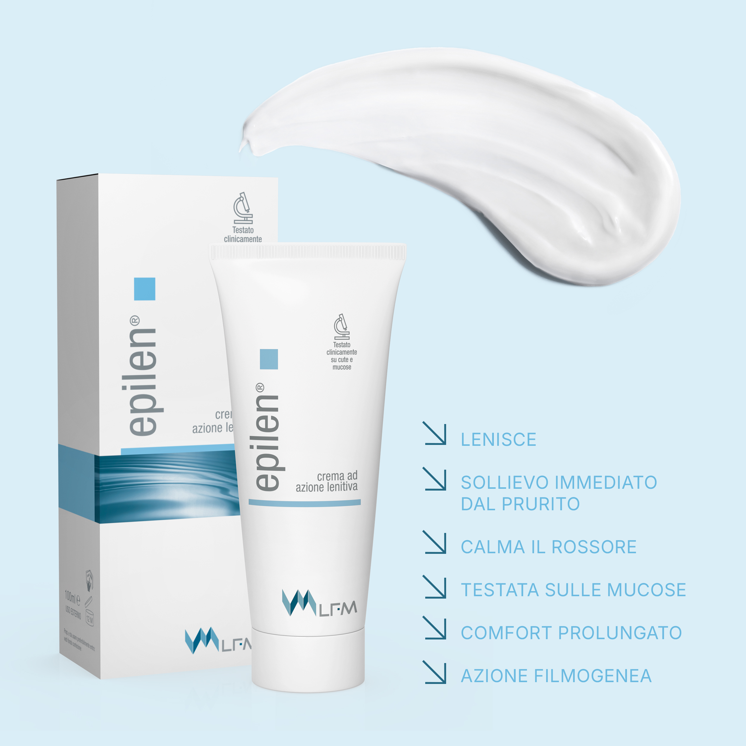 Epilen - Crema Lenitiva Per Pelle Irritata 100 ml