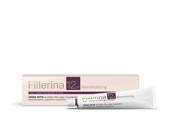 FILLERINA 12 SP SUPER PLUMPING Biorevitalizing Crema Notte Viso Grado4 50mL FILLERINA 12 SP SUPER PLUMPING Biorevitalizing Crema Notte Viso Grado4 50mL