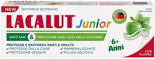Lacalut - Junior - Dentifricio Quotidiano Per Bambini Da 6 anni 55 ml