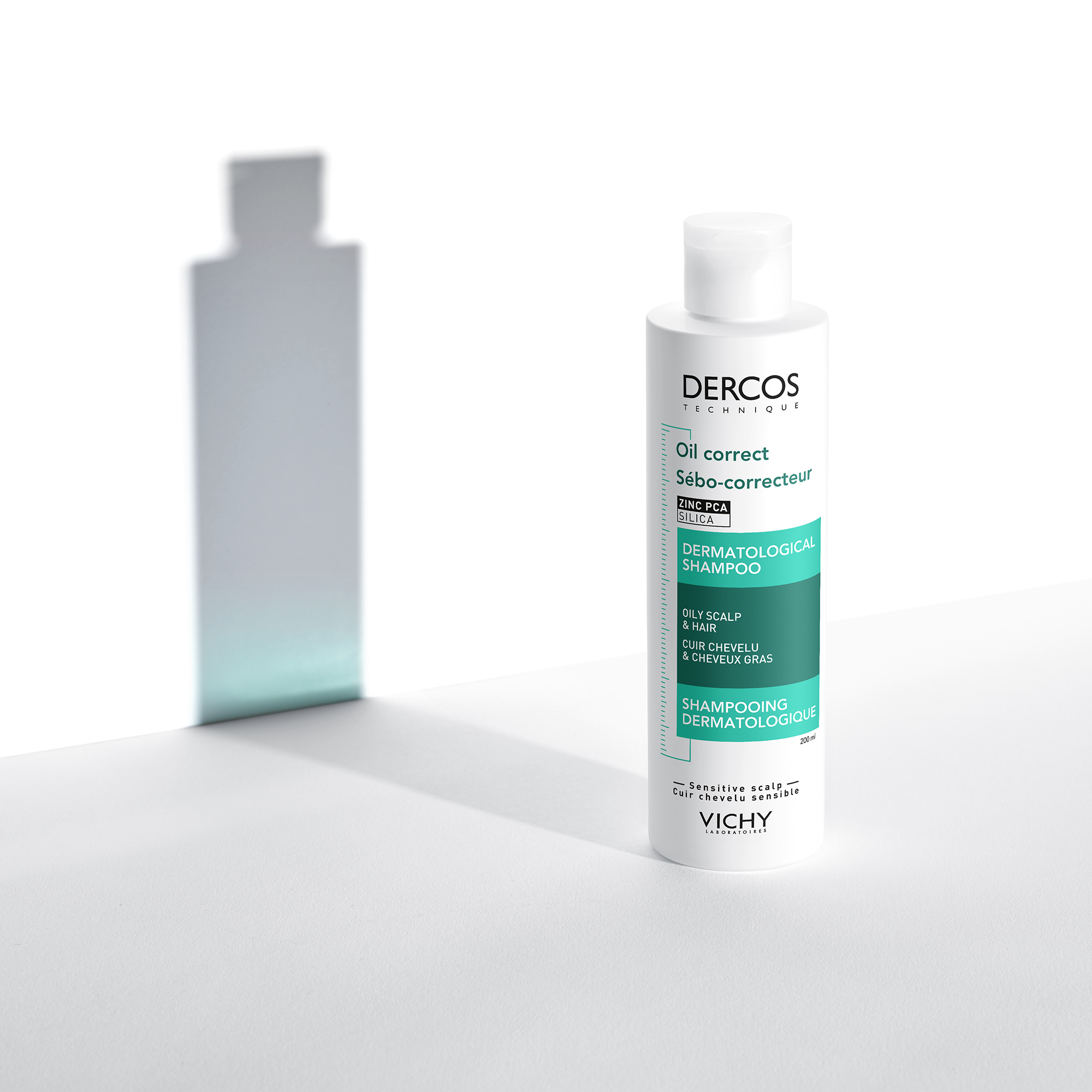 Vichy Dercos Shampoo Sebo Regolatore trattante Capelli grassi 200 ml 