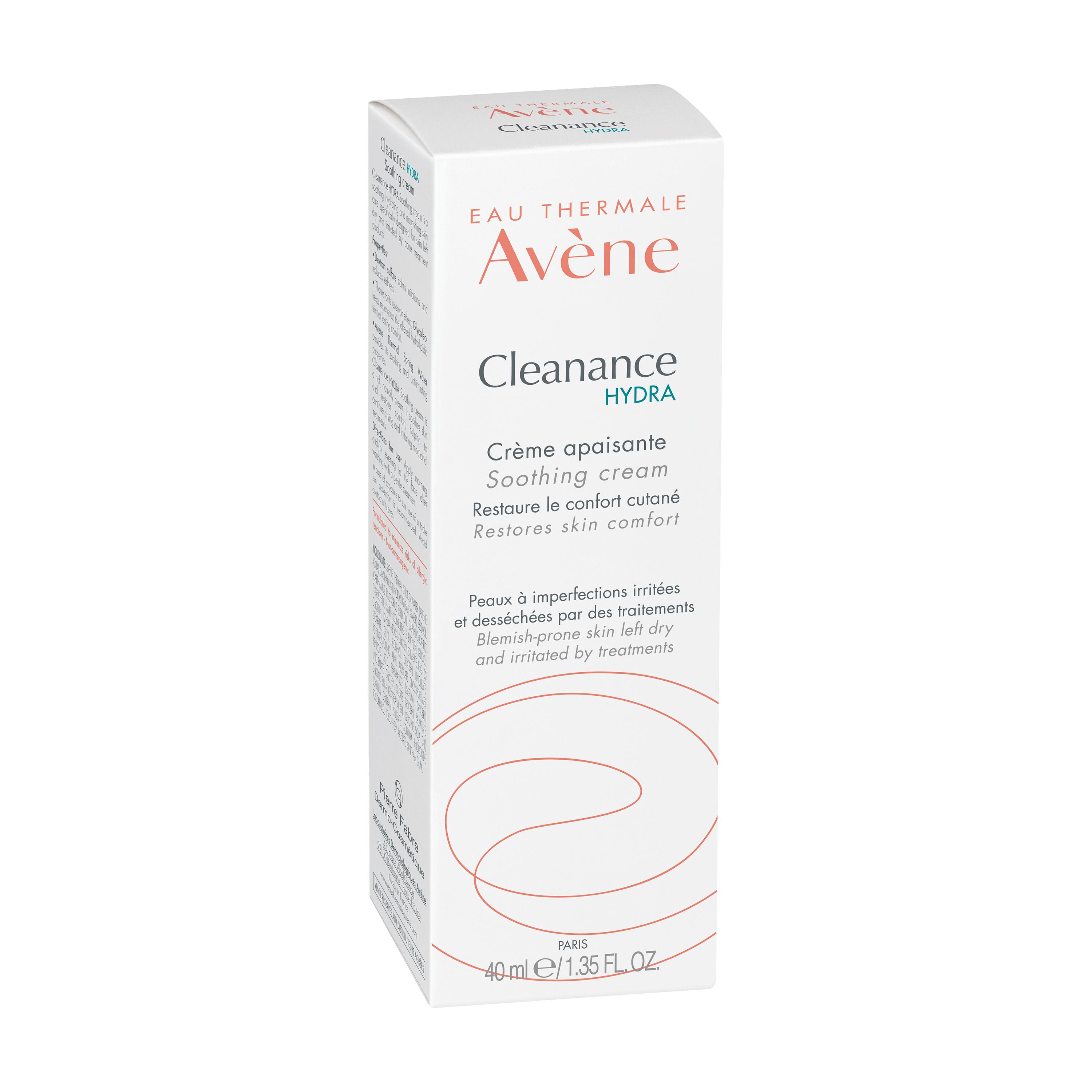 Avène Cleanance Hydra - Crema Lenitiva Per Pelle Secca A Tendenza Acneica 40 ml 