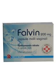 Falvin 200 mg Fenticonazolo Antimicrobico 6 Capsule Molli Vaginali
